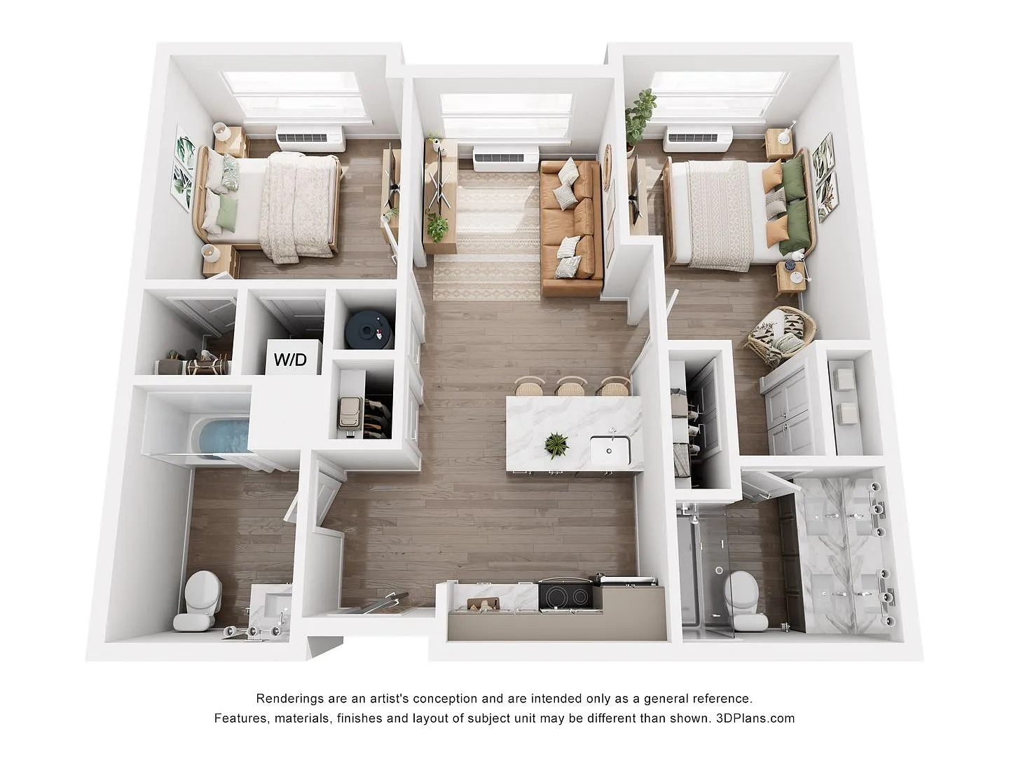 Meridia Linden 1001 – Floor plan