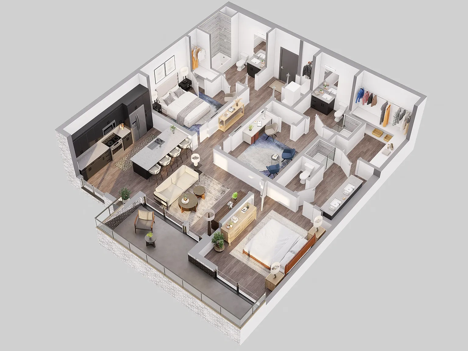 Post District Residences – Floor plan