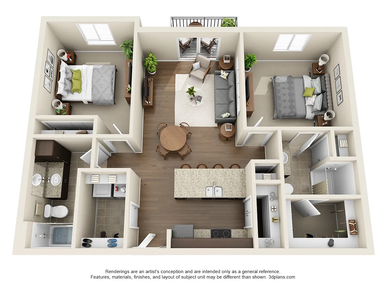 Ironwood Flats – Floor plan