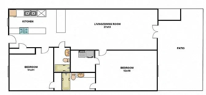 Highborne Apartments & Villas – Floor plan
