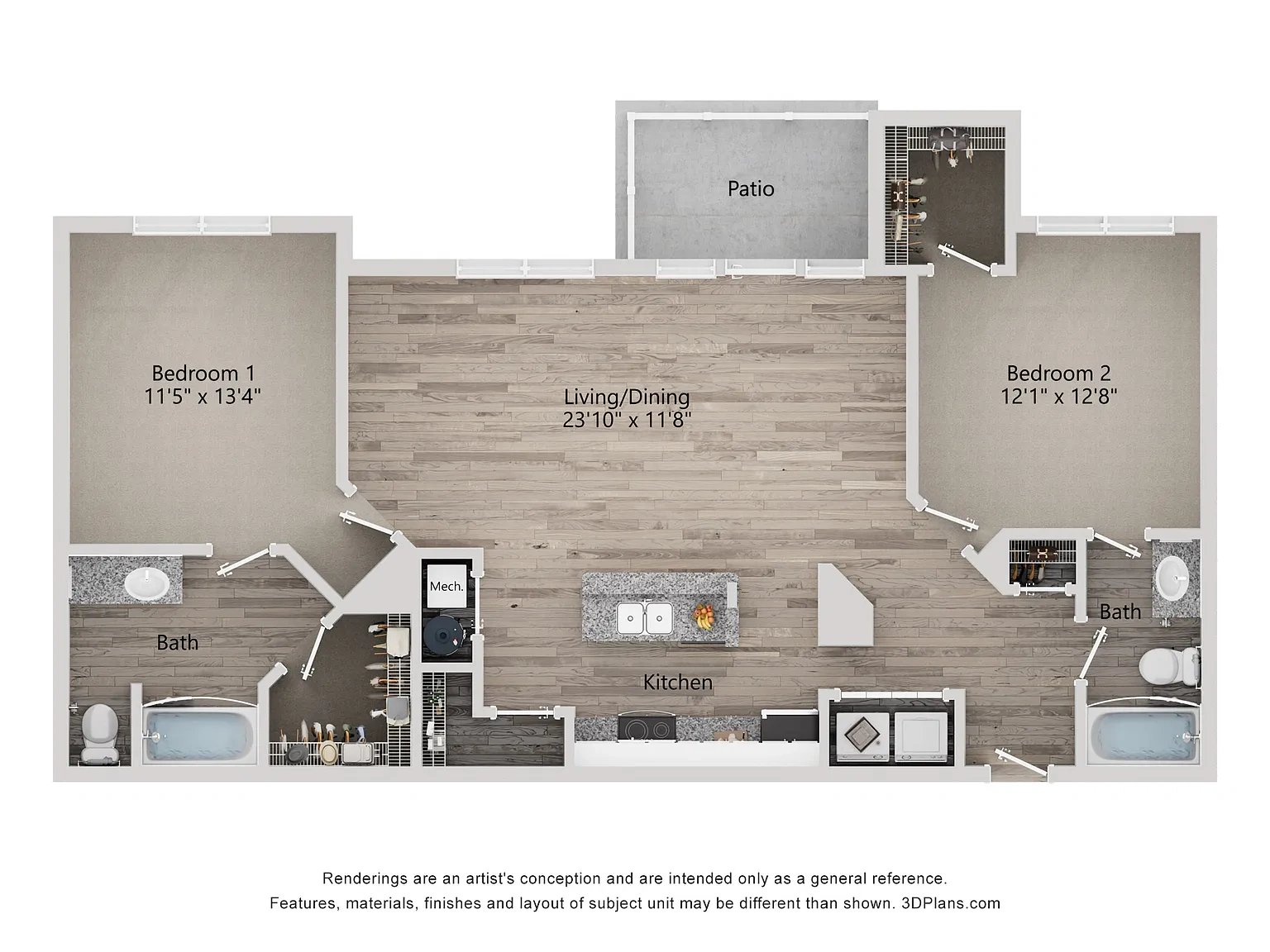 The Quarry Apartments – Floor plan