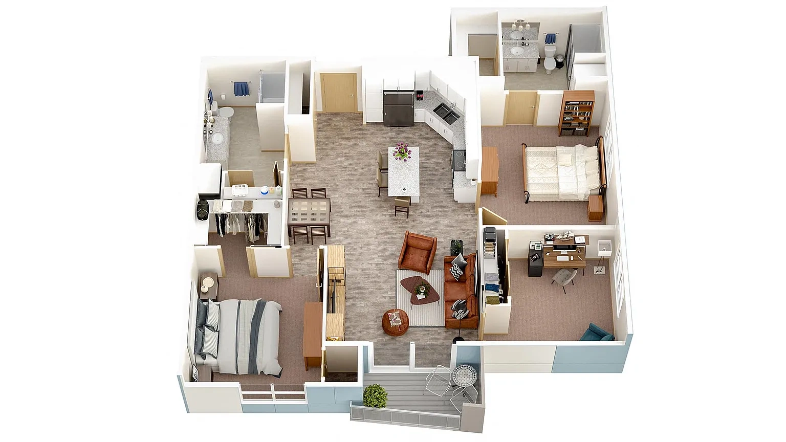 Cross Hill Heights – Floor plan