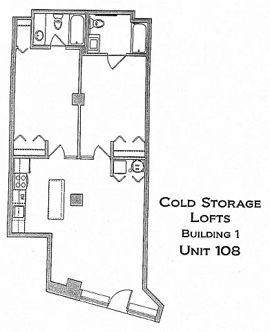 Atrium Lofts at Cold Storage – Floor plan