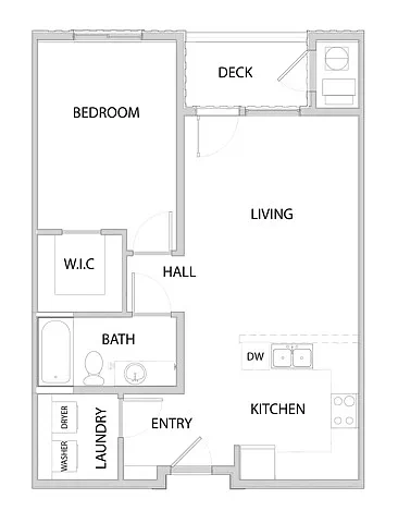 Union Midvale Apartments – Floor plan
