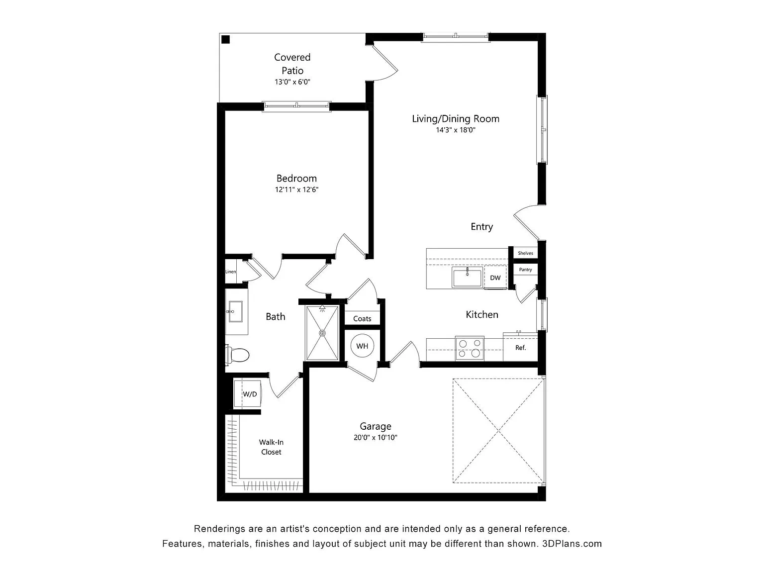 The Chester – Floor plan