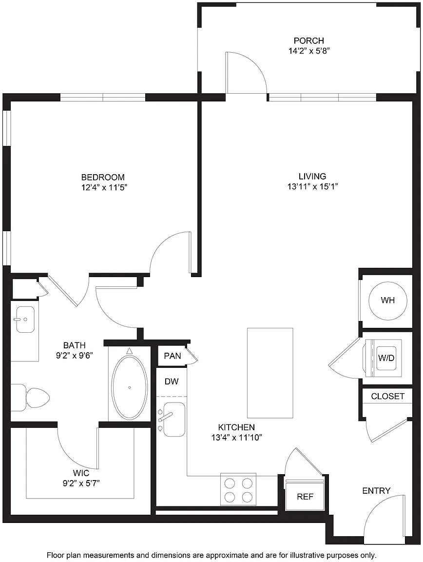 Ascend Morganton Park – Floor plan