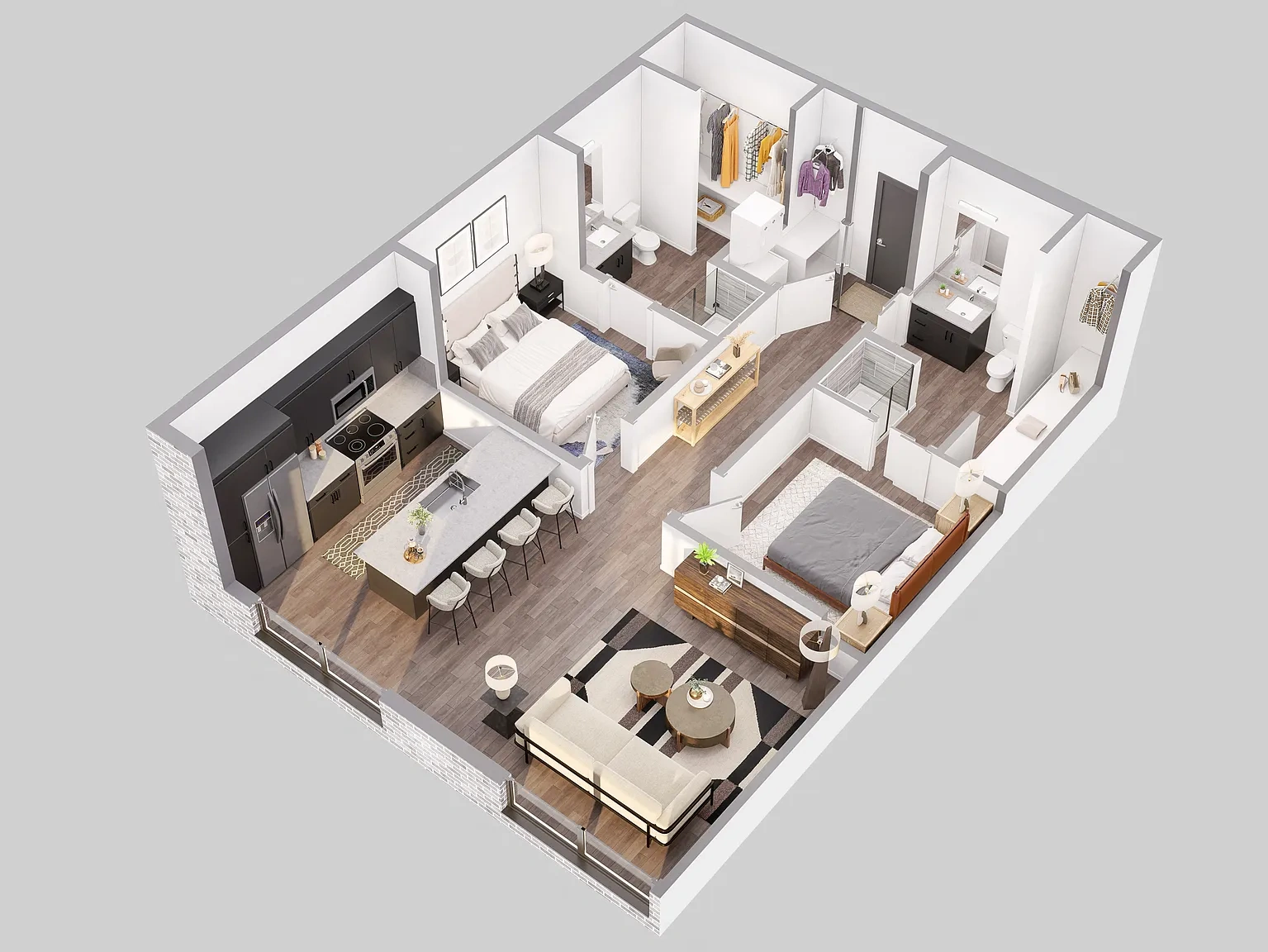 Post District Residences – Floor plan