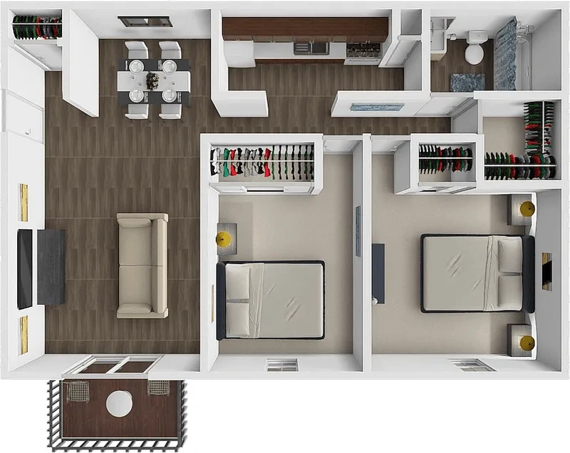 The Highlands of West Chester – 2 Bedroom