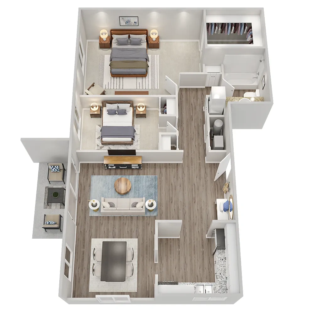 Brook Run – Floor plan