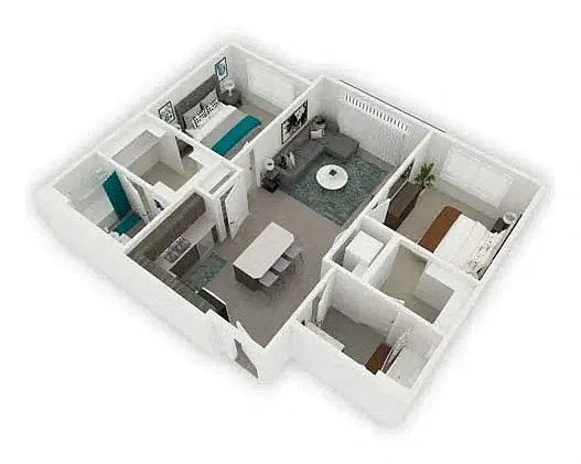 Odessa at the District – Floor plan