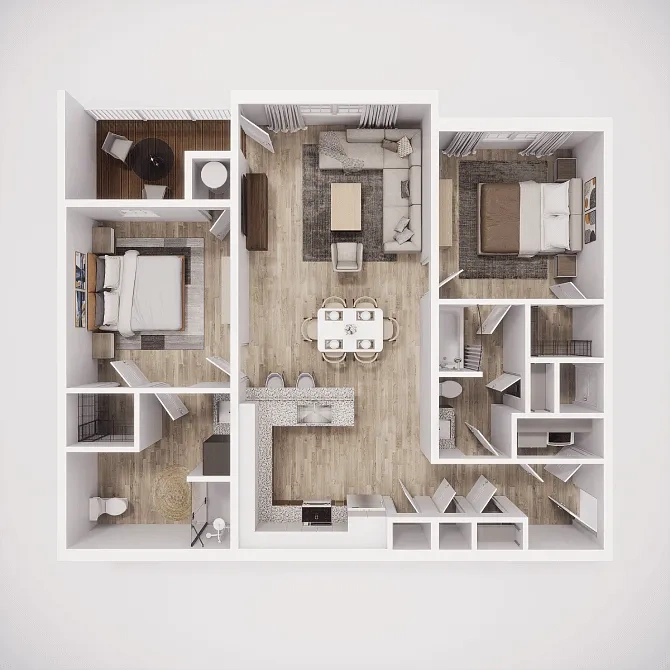 Lakeview Terrace – Floor plan
