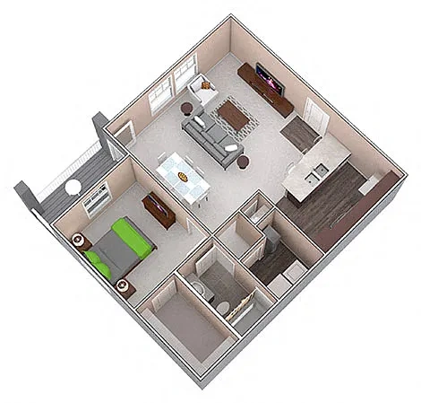 The Boulevard at Green – Floor plan
