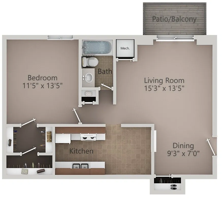 Heatherwick House – 1 Bedroom