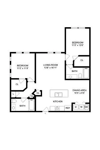 Charleston on 66th – Floor plan