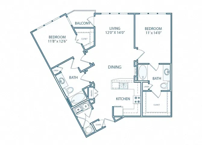 Porter Westside – Floor plan