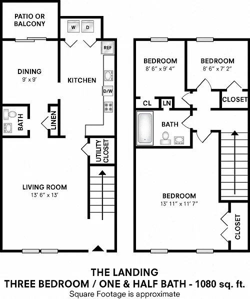 The Townhomes at Diamond Ridge – Floor plan