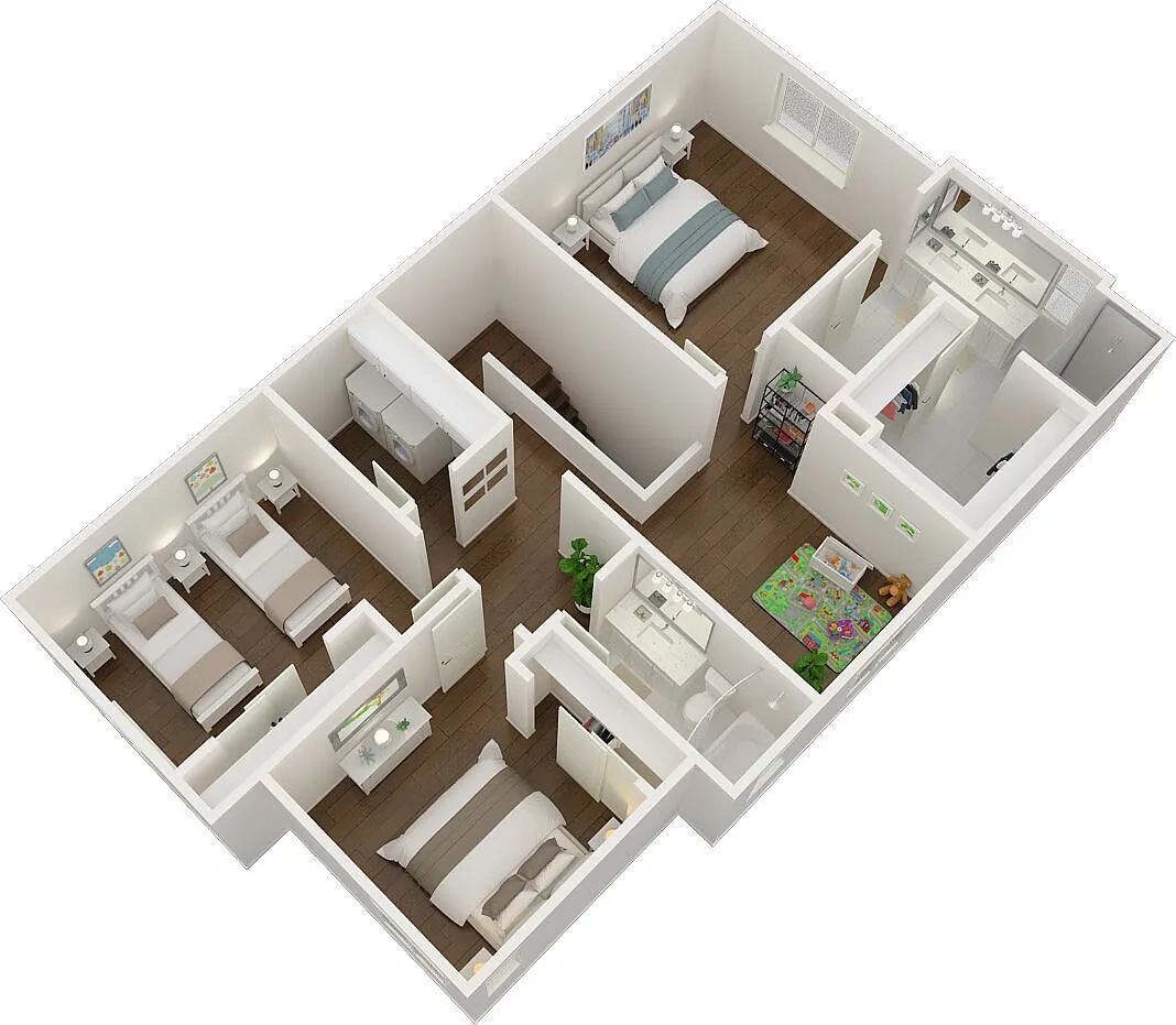 Echo Paired Homes – Floor plan