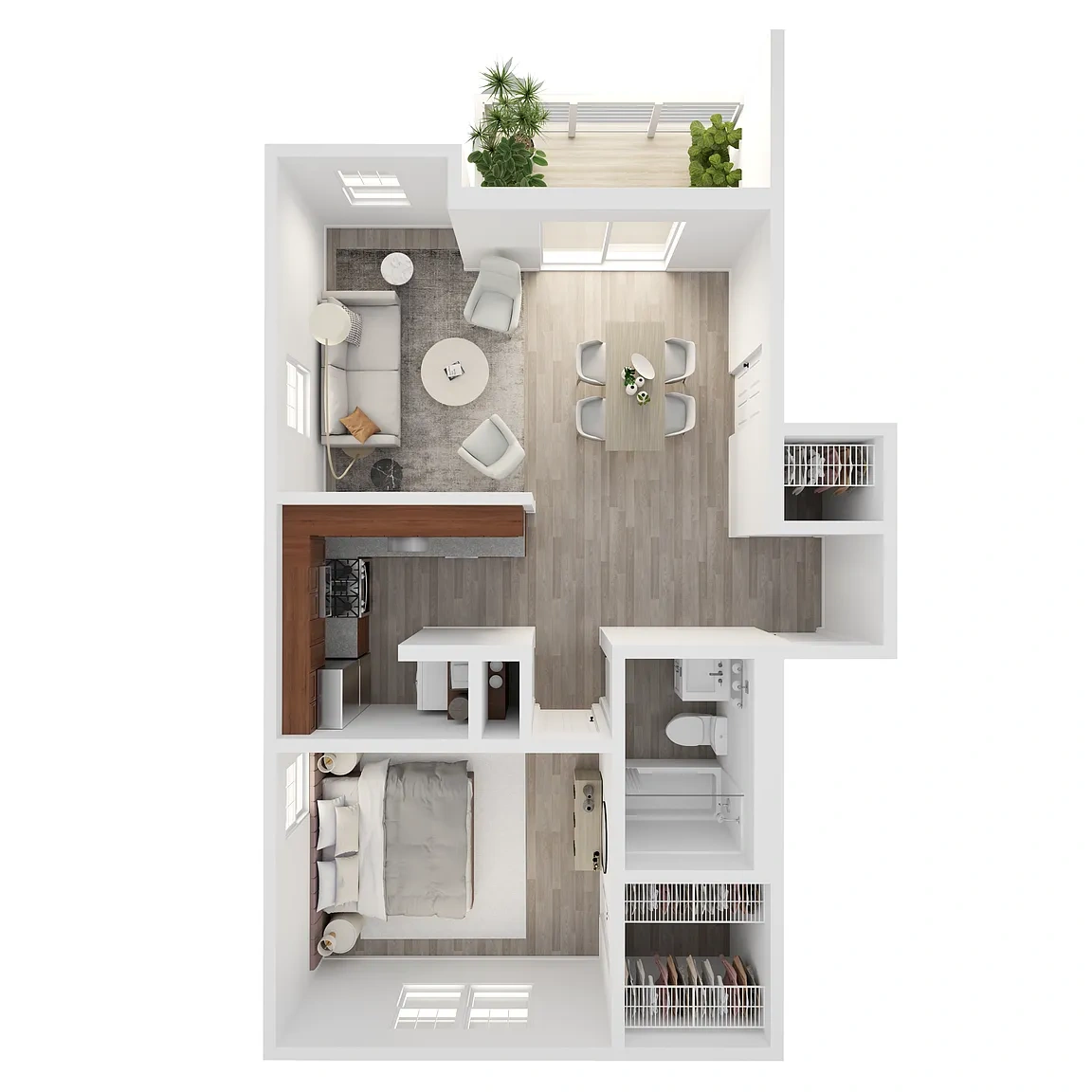 Liberty Place Apartments – Floor plan
