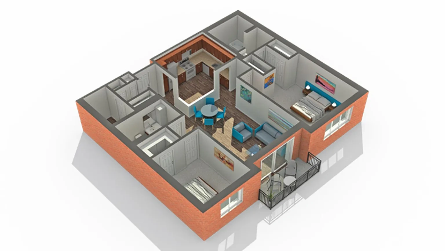 The Landing at Town Center – Floor plan