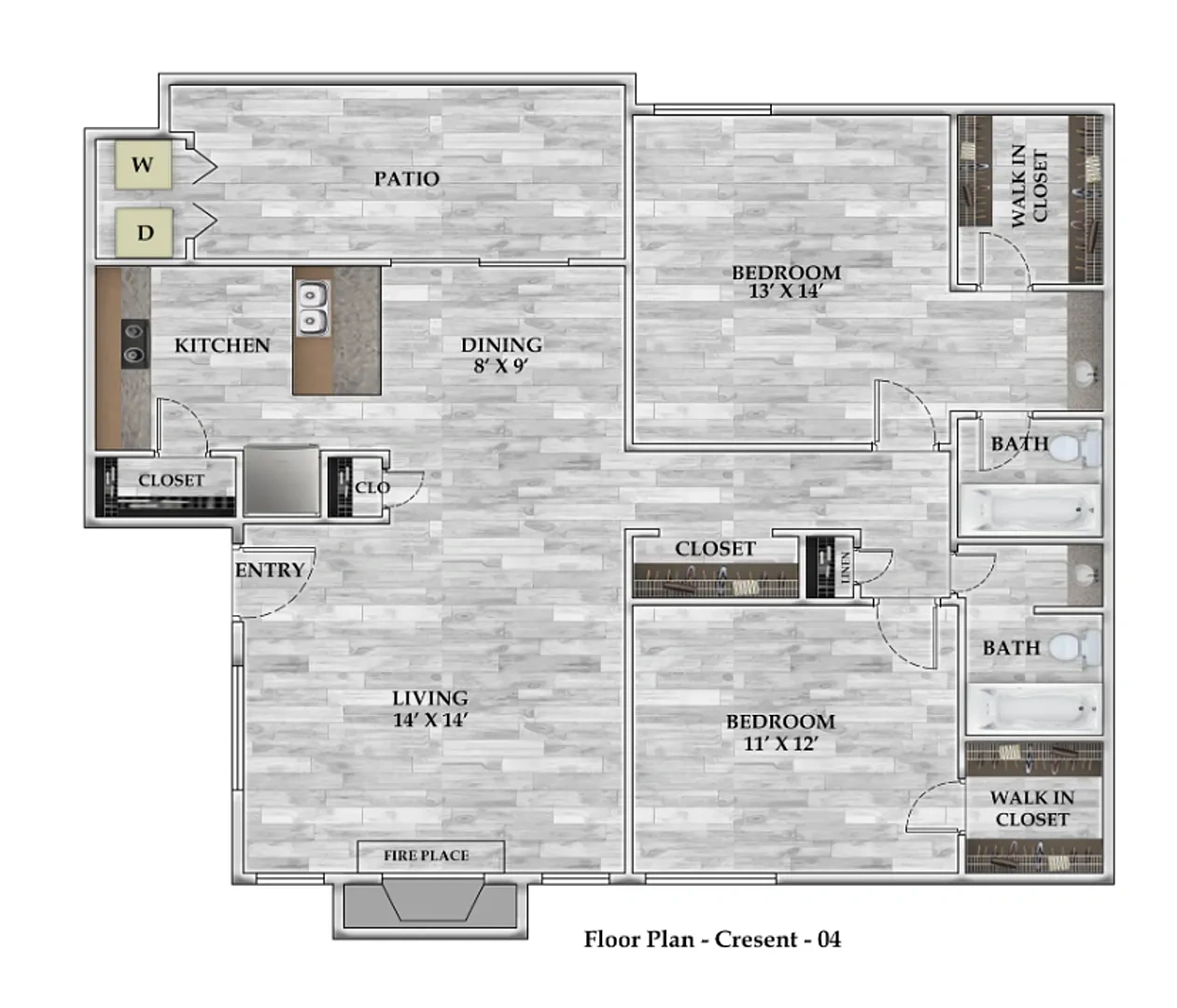 Crescent at Cityview – Floor plan