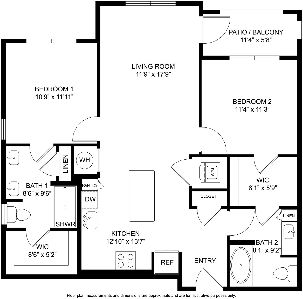 Ascend Morganton Park – Floor plan