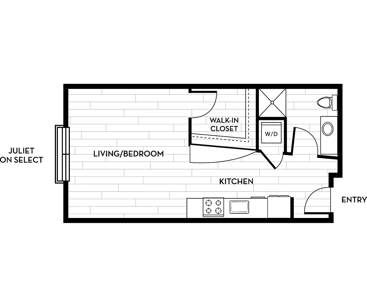 The Battery on Blake Street – Floor plan