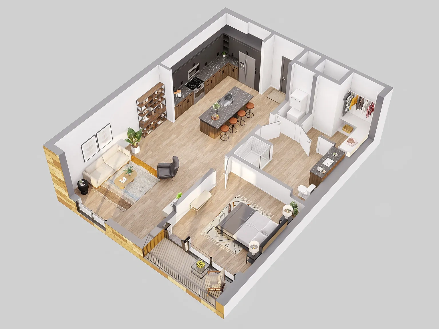 Post District Residences – Floor plan