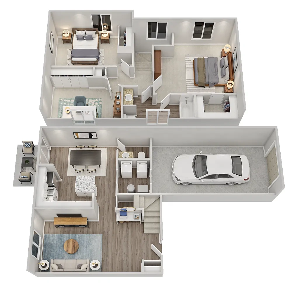 Brook Run – Floor plan