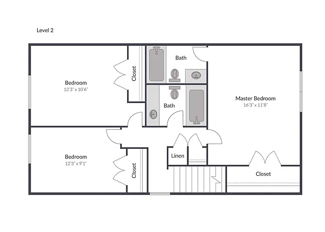 The Brook At Columbia – Floor plan