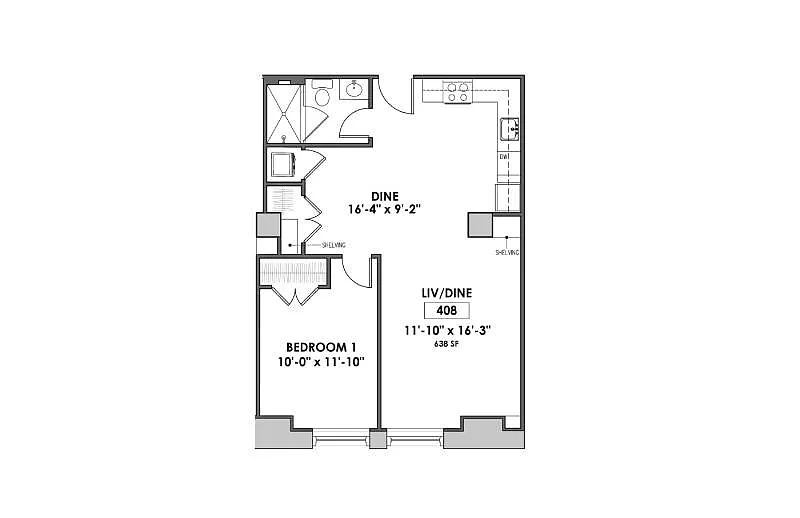Abraxas at 90 State – Floor plan