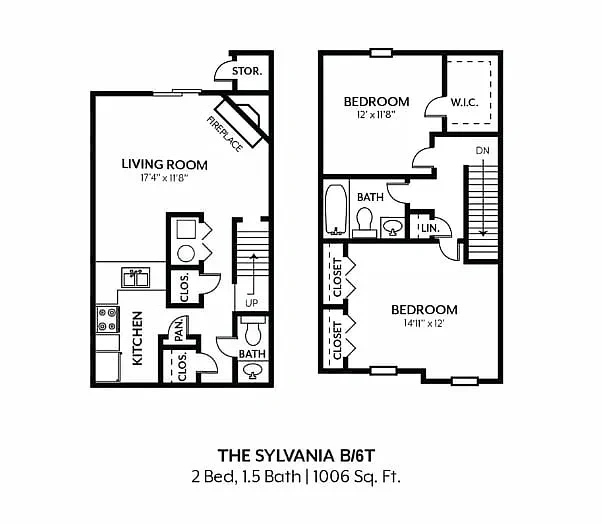 Commons at Springfield – 2 Bed 1.5 Bath - Sylvania Platinum