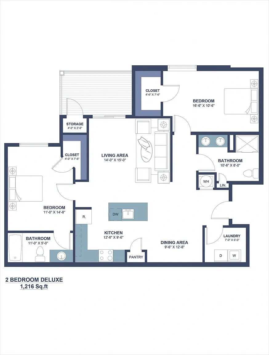 Covington by the Lake – Floor plan