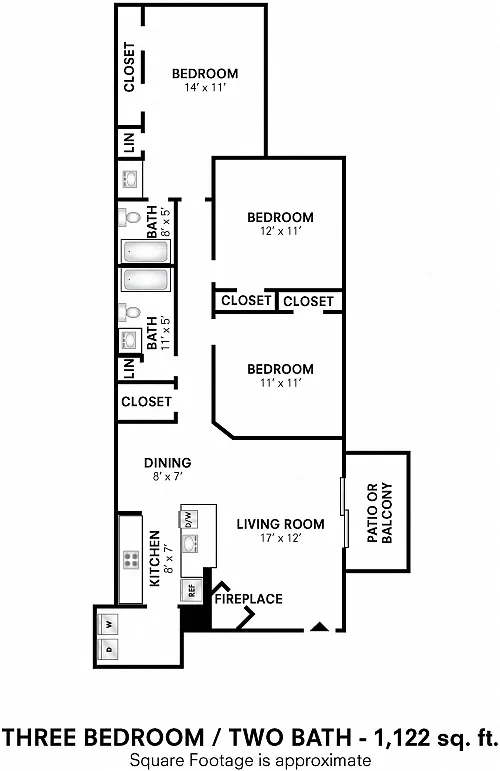 The Greens at Westgate Apartment Homes – Floor plan