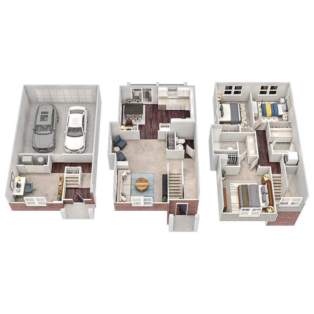 The Residences of Orland Park Crossing – Floor plan
