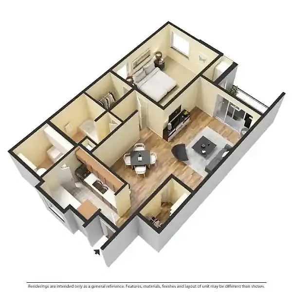 Woodcrest Apartments – Floor plan