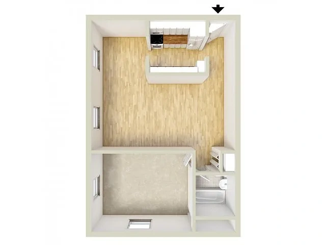Newport Village Apartments – Floor plan