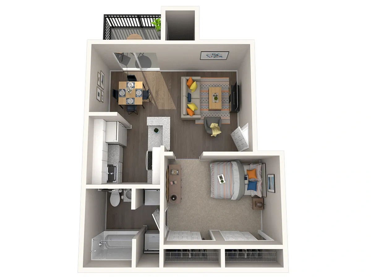 Driscoll Place Apartments – Floor plan