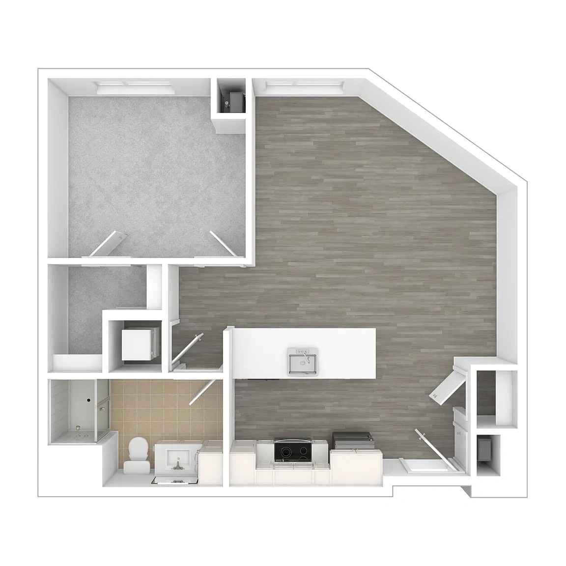 Beach House Apartments – Floor plan
