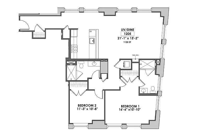 Abraxas at 90 State – Floor plan