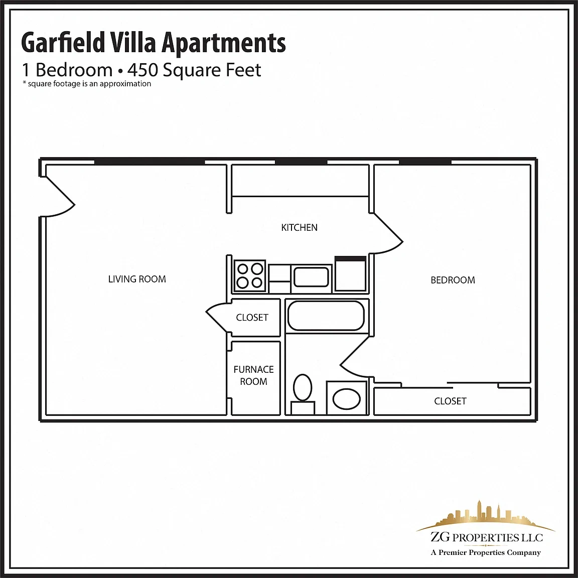 Garfield Villa Apartments – Studio Plus