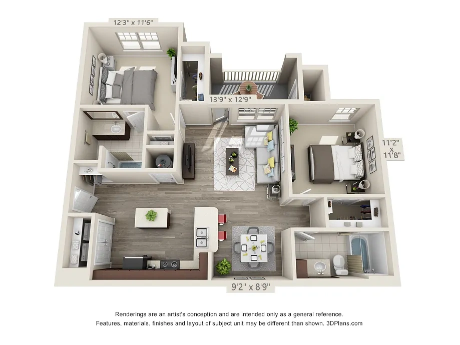 Vintage Burkitt Station – Floor plan