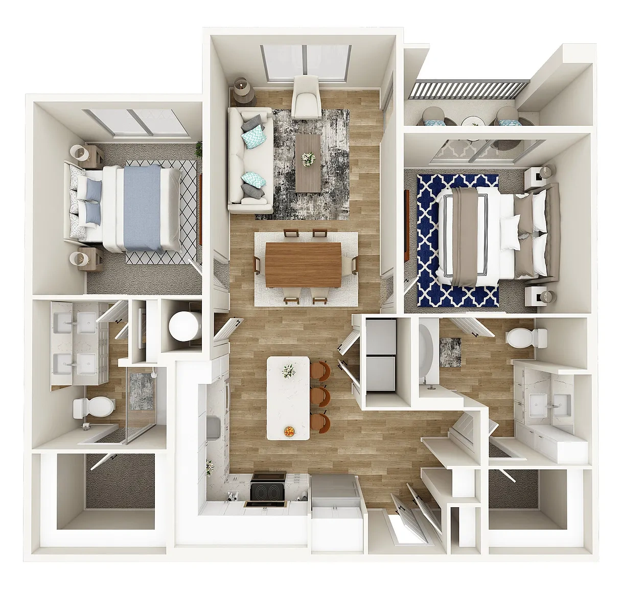 Olympus by the Sea – Floor plan