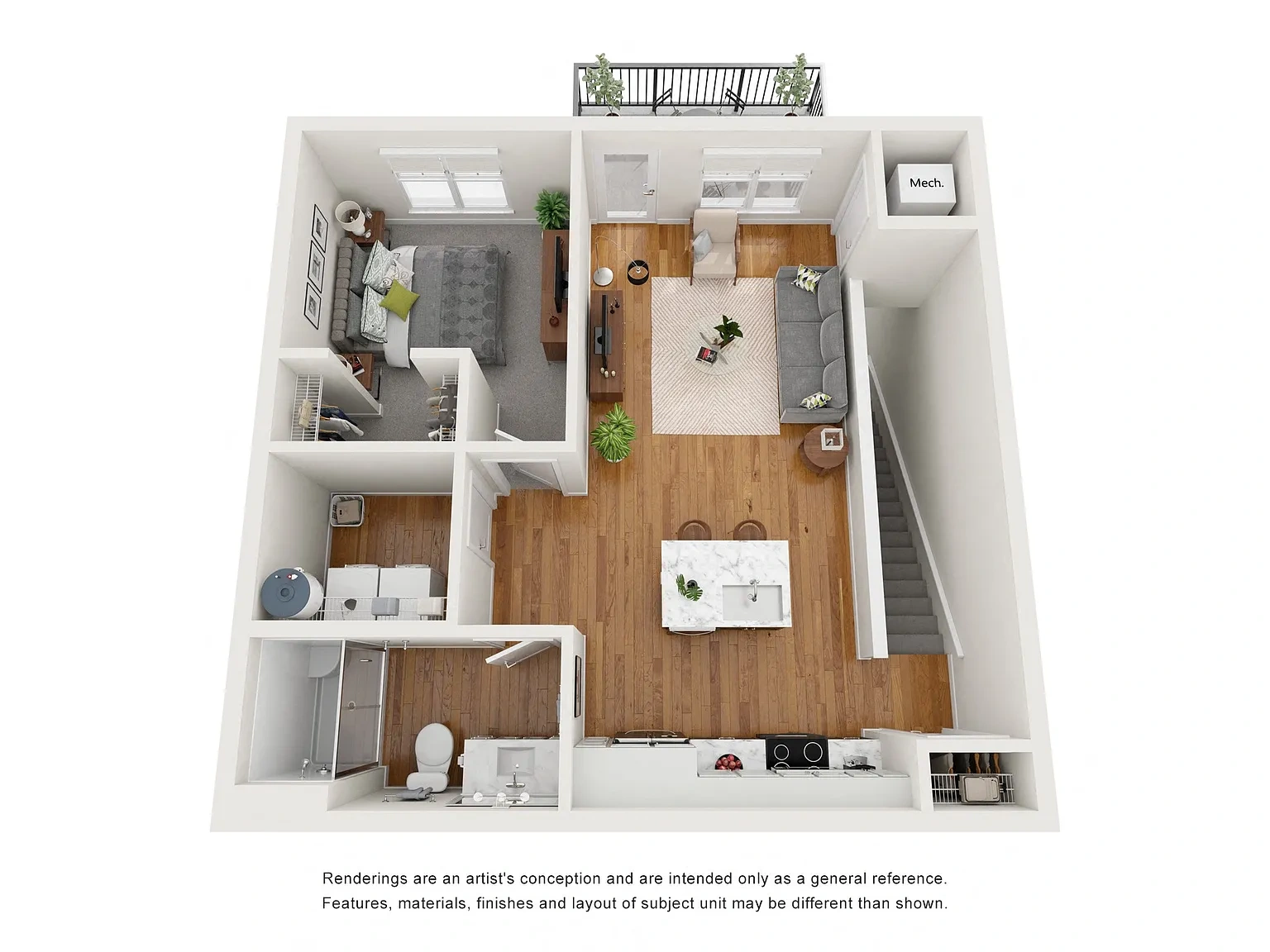 Tivoli Green Apartments & Townhomes – Floor plan