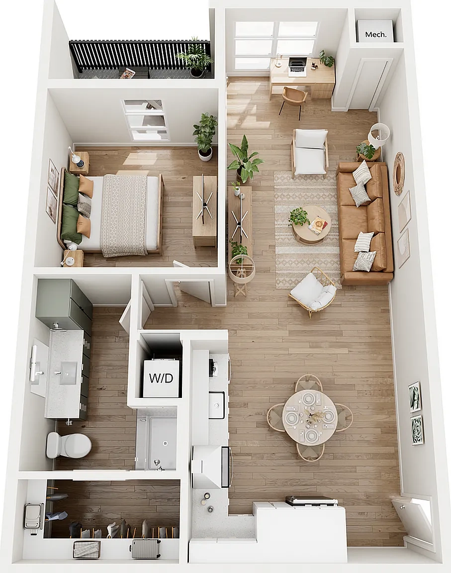 First Street Flats – Floor plan