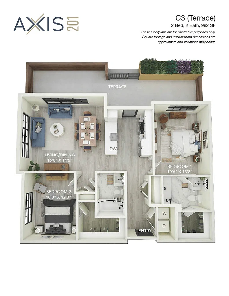 Axis 201 – Floor plan