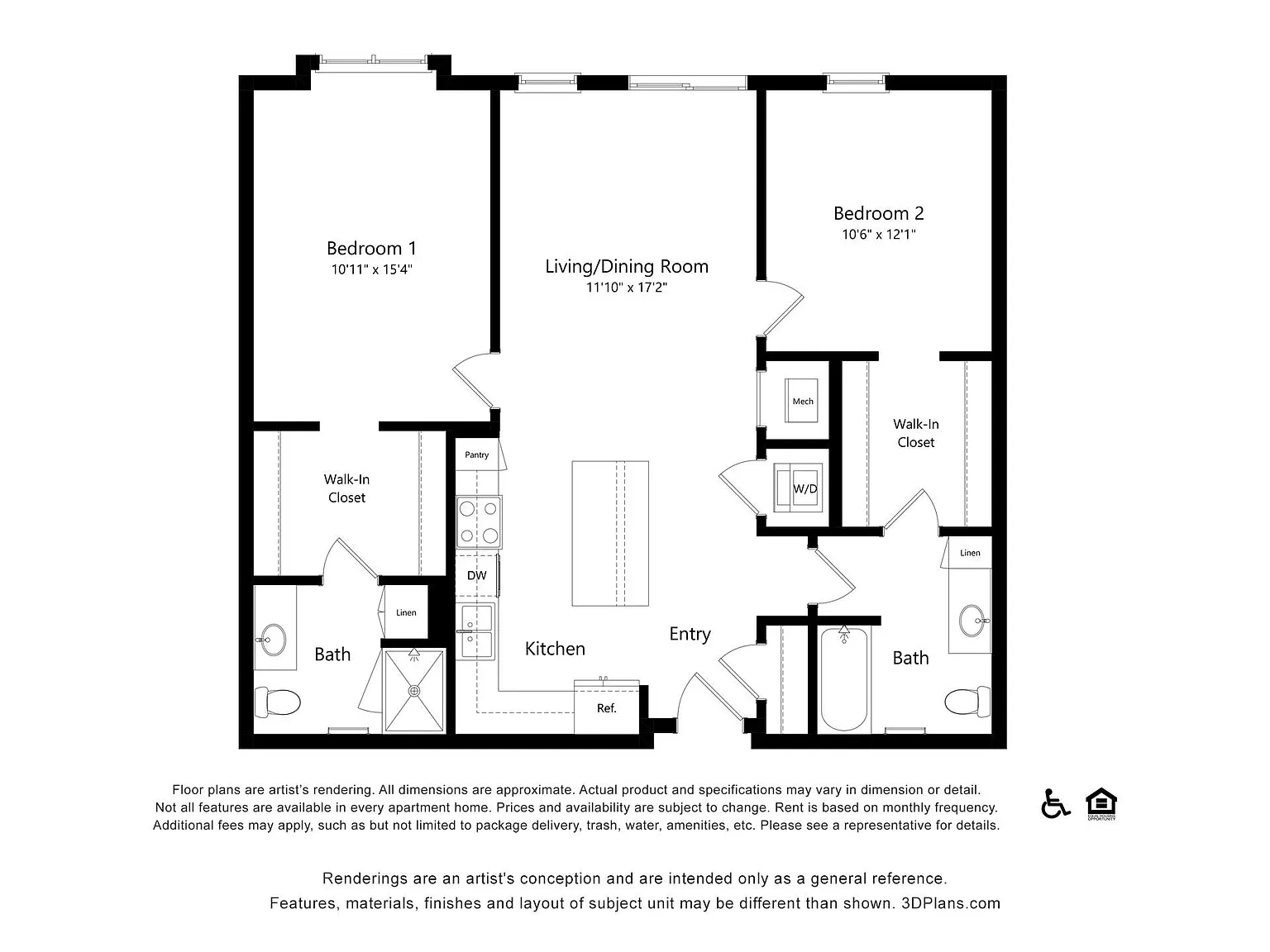 Karrick Apartments – Floor plan