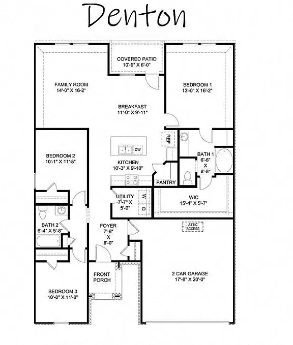 Canebrake Landings – Floor plan