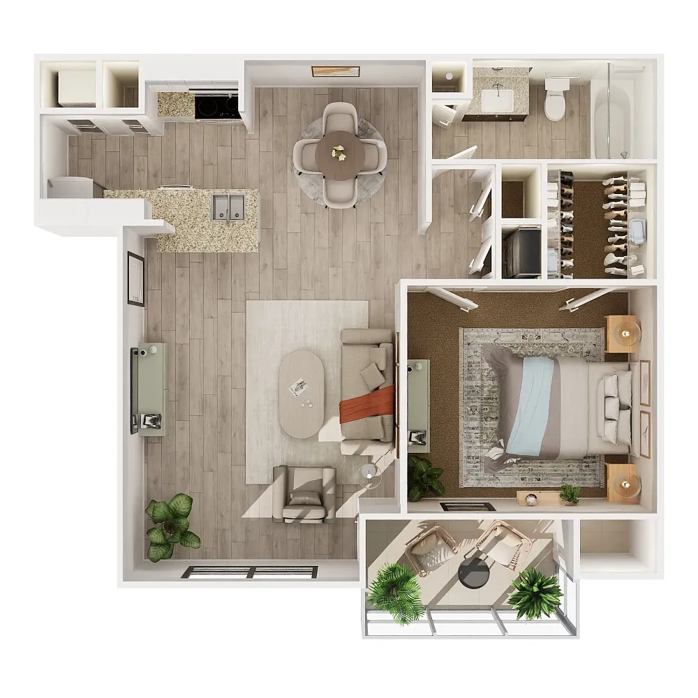 Vue at 1400 – Floor plan