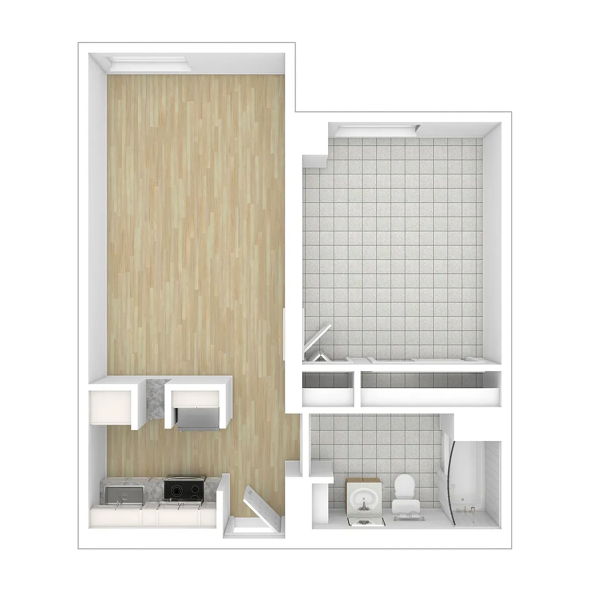 Village At Brookline – Floor plan