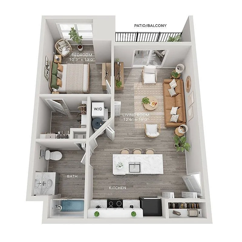 Lincoln Station Rowhomes – Floor plan